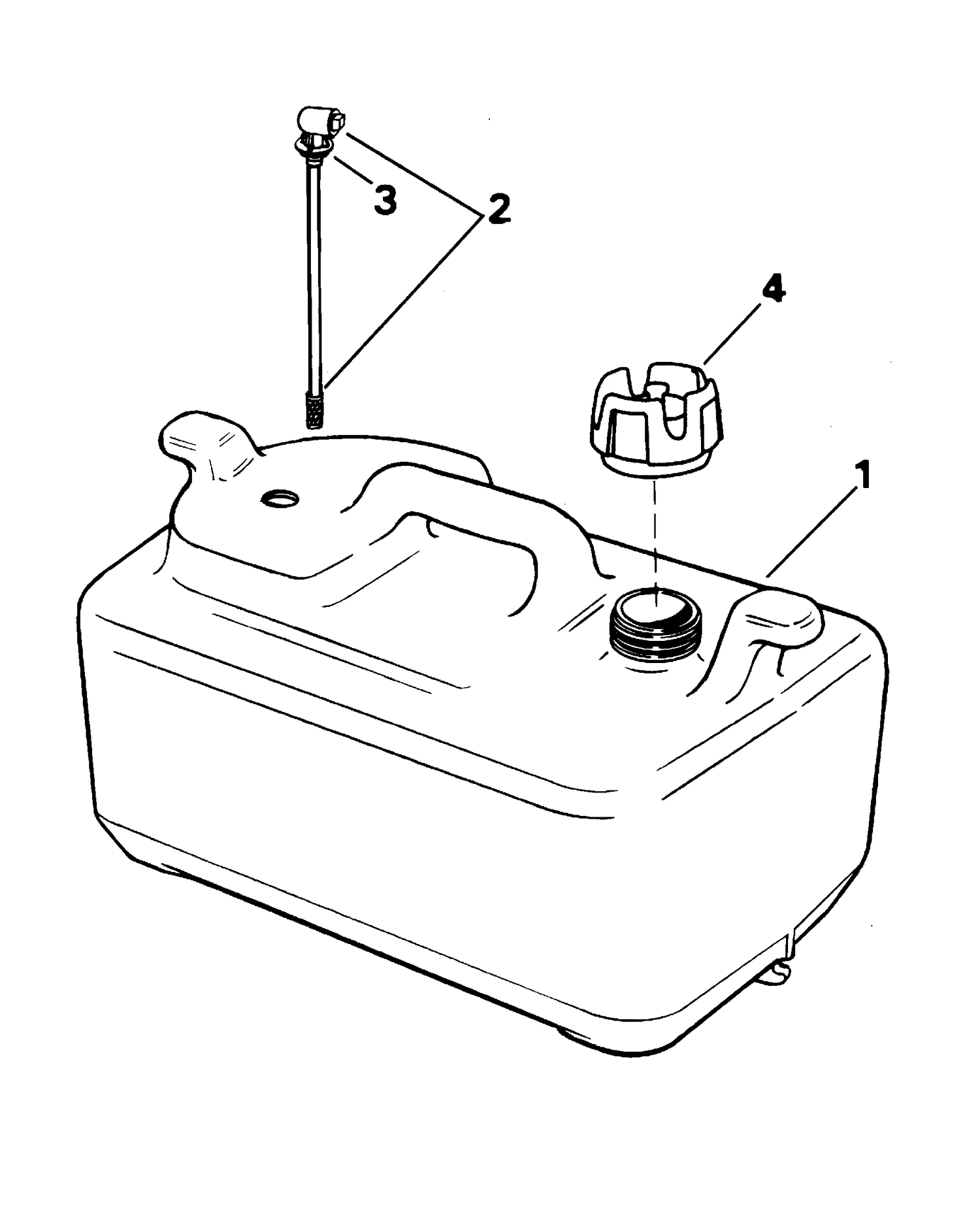 FUEL TANK - 6 GALLON