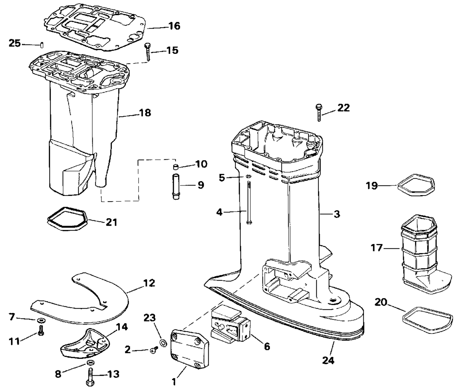 EXHAUST HOUSING
