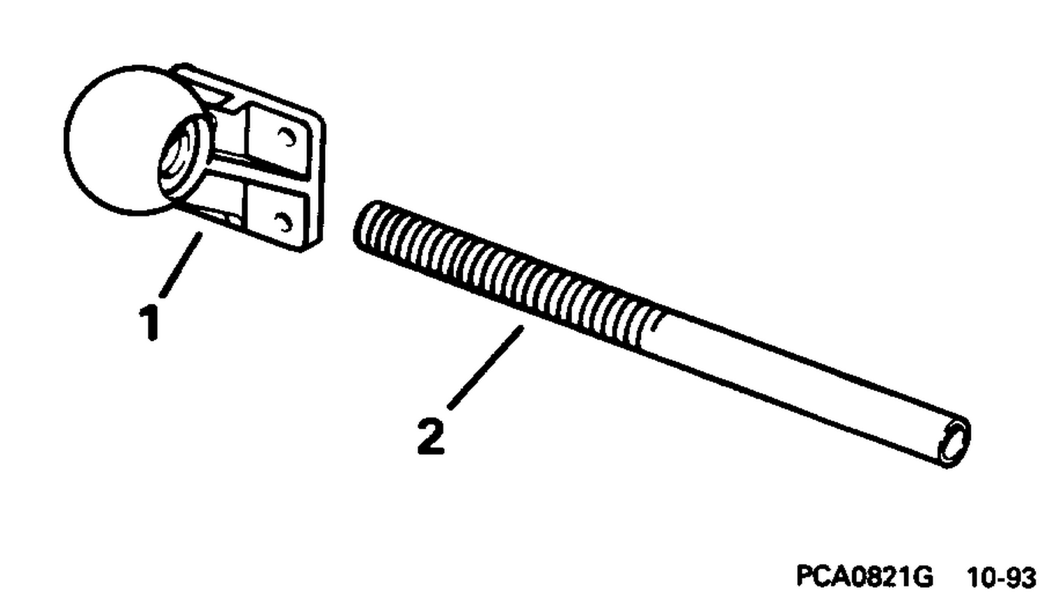 TRANSOM BRACKET KIT - 6 THRU 40
