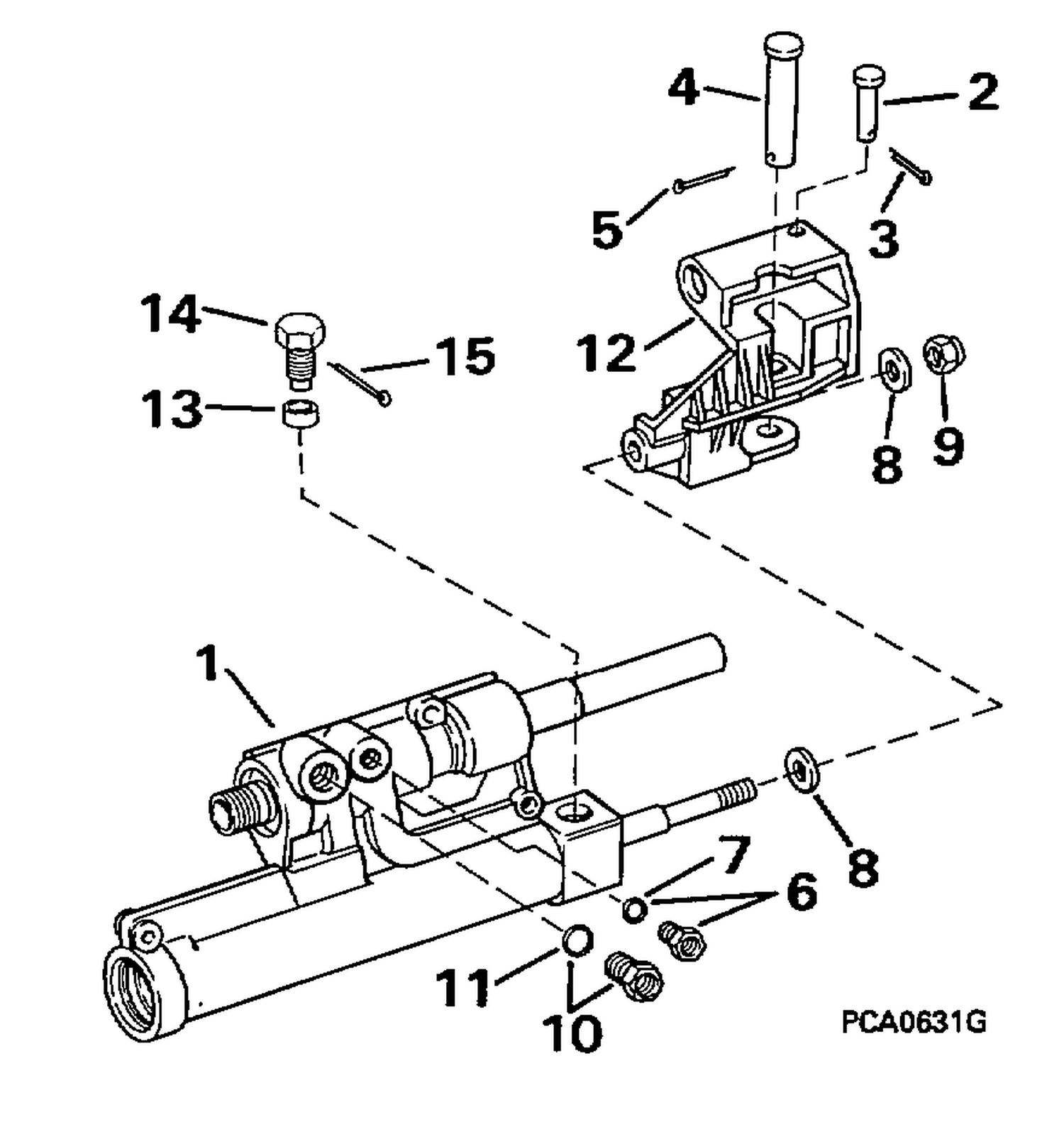 POWER STEERING CYLINDER