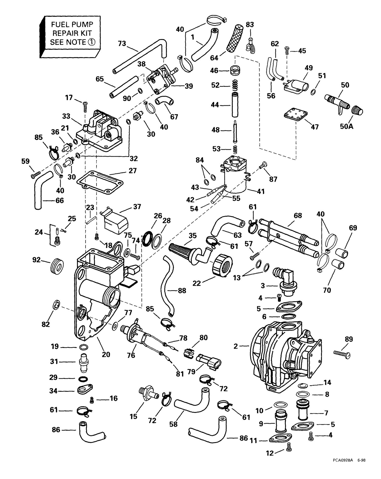 FUEL BRACKET & COMPONENTS
