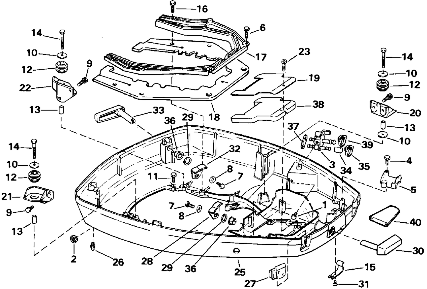 LOWER ENGINE COVER