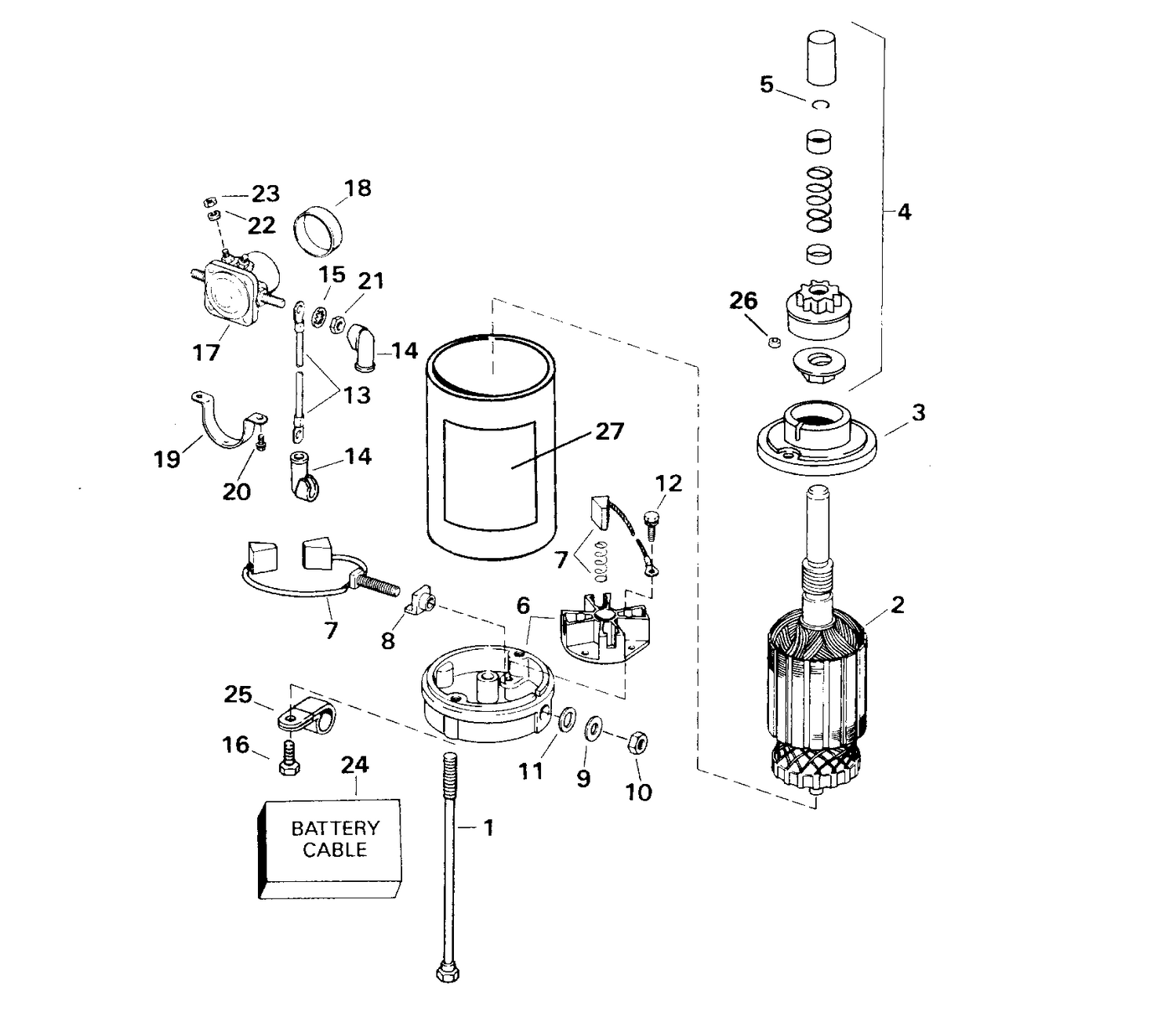 ELECTRIC STARTER & SOLENOID