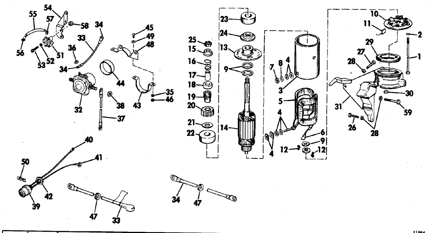 ELECTRIC STARTING KIT  25 HP