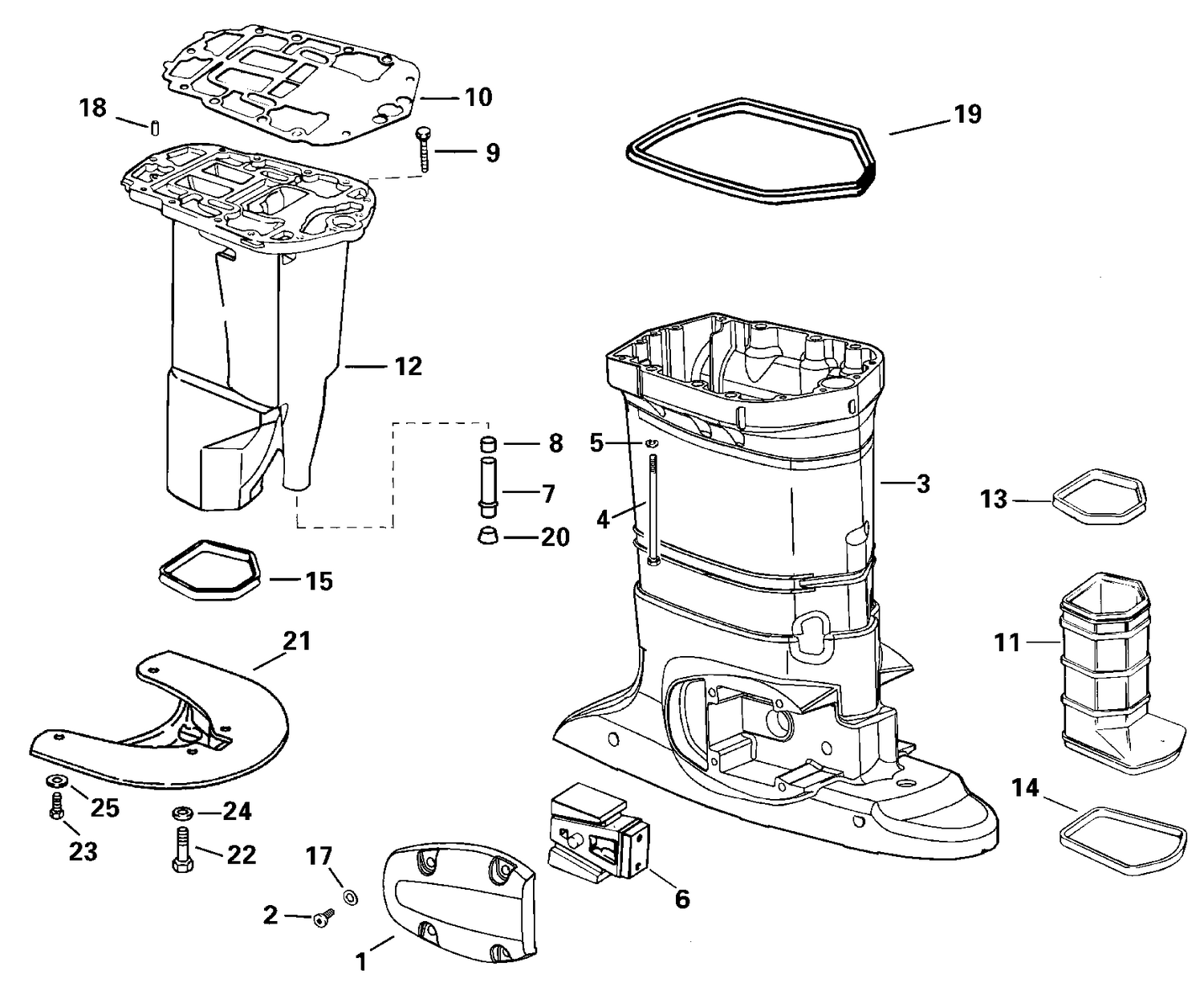 EXHAUST HOUSING