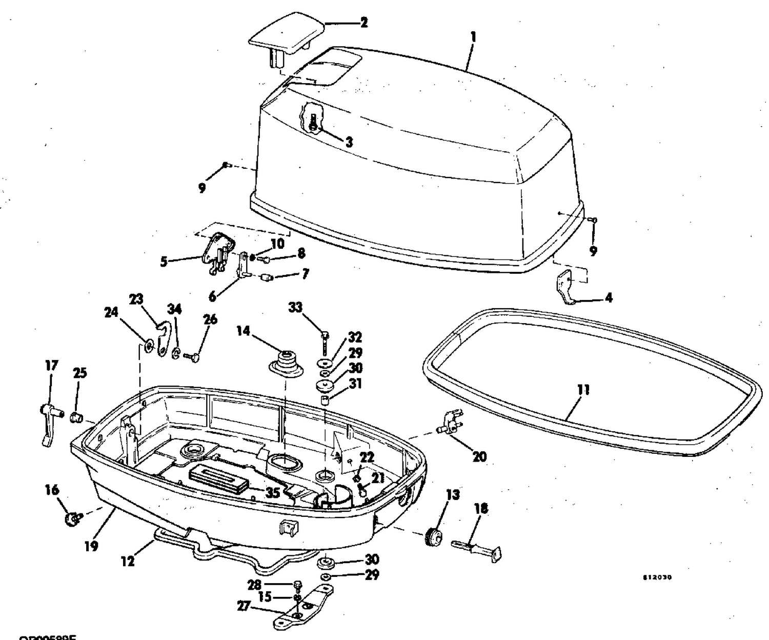 MOTOR COVER - EVINRUDE