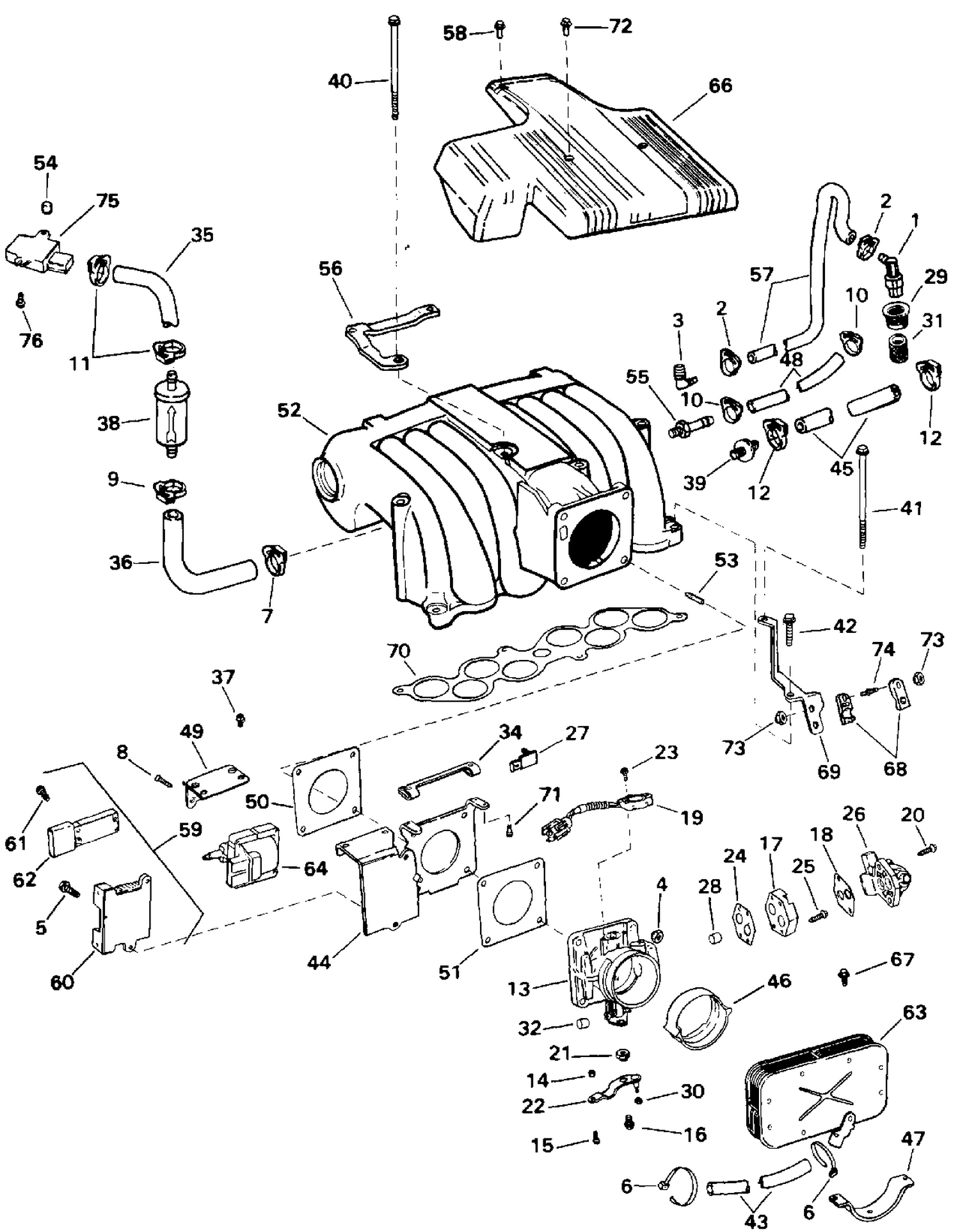 UPPER INTAKE MANIFOLD