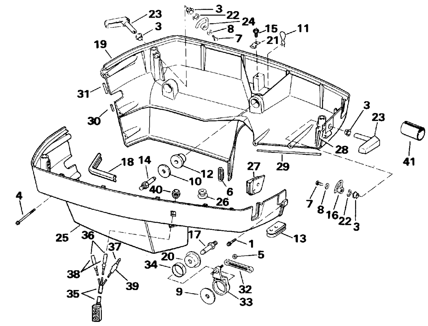 LOWER ENGINE COVER