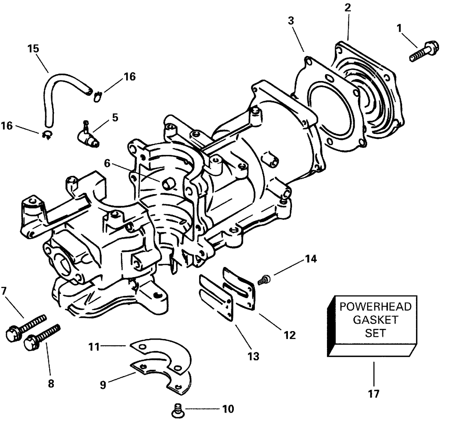 CYLINDER AND CRANKCASE