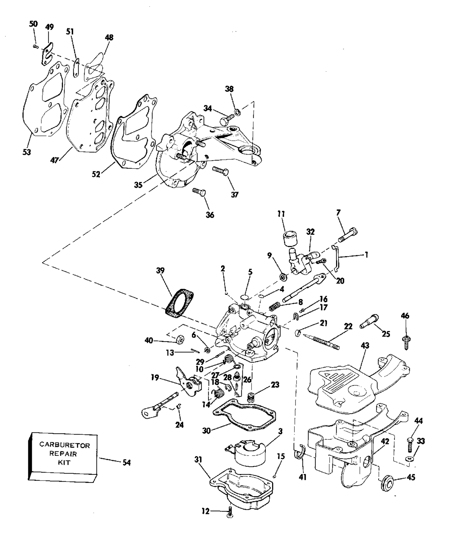 CARBURETOR & MANIFOLD