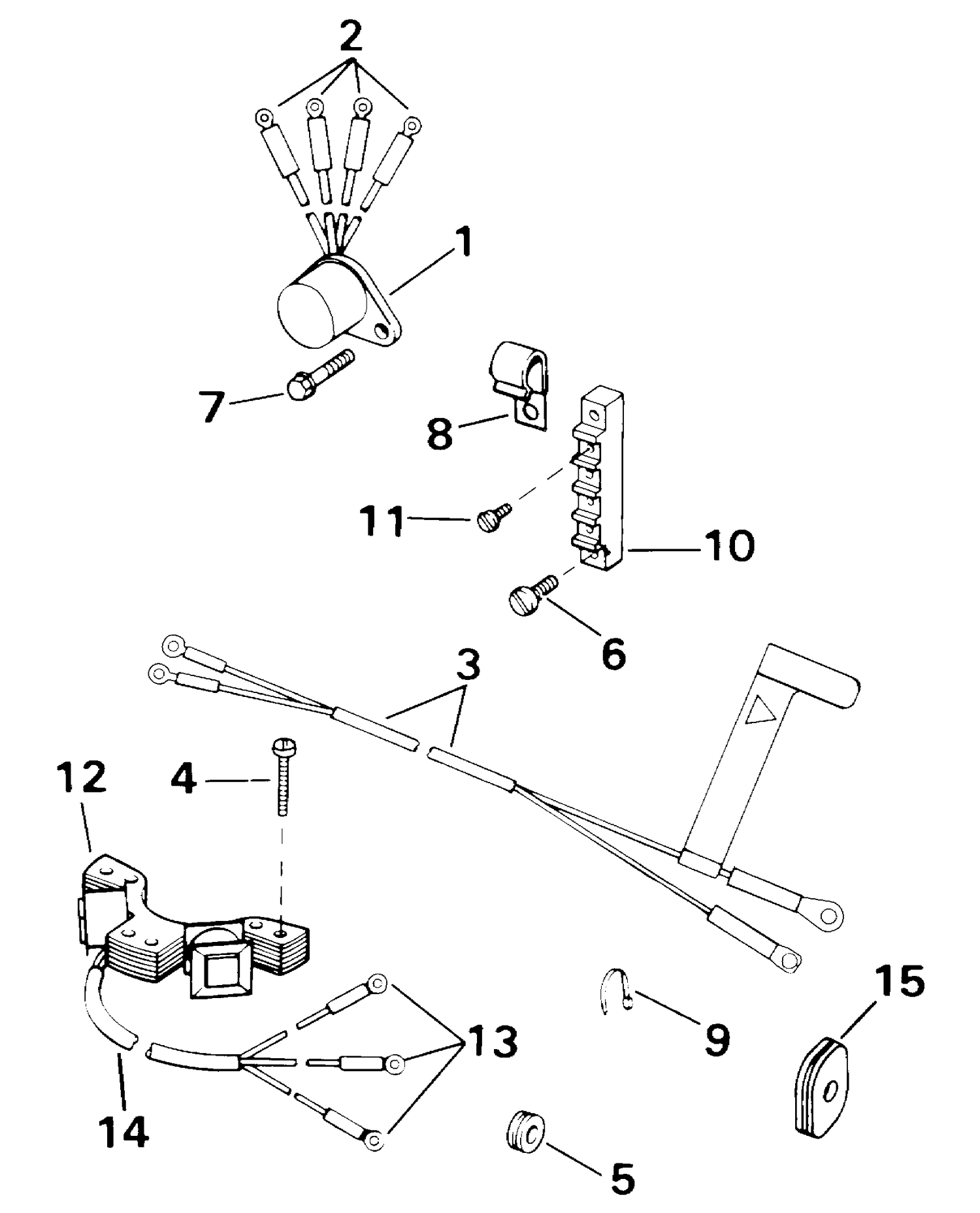 BATTERY CHARGING KIT - 6, 8 (2-CYCLE)