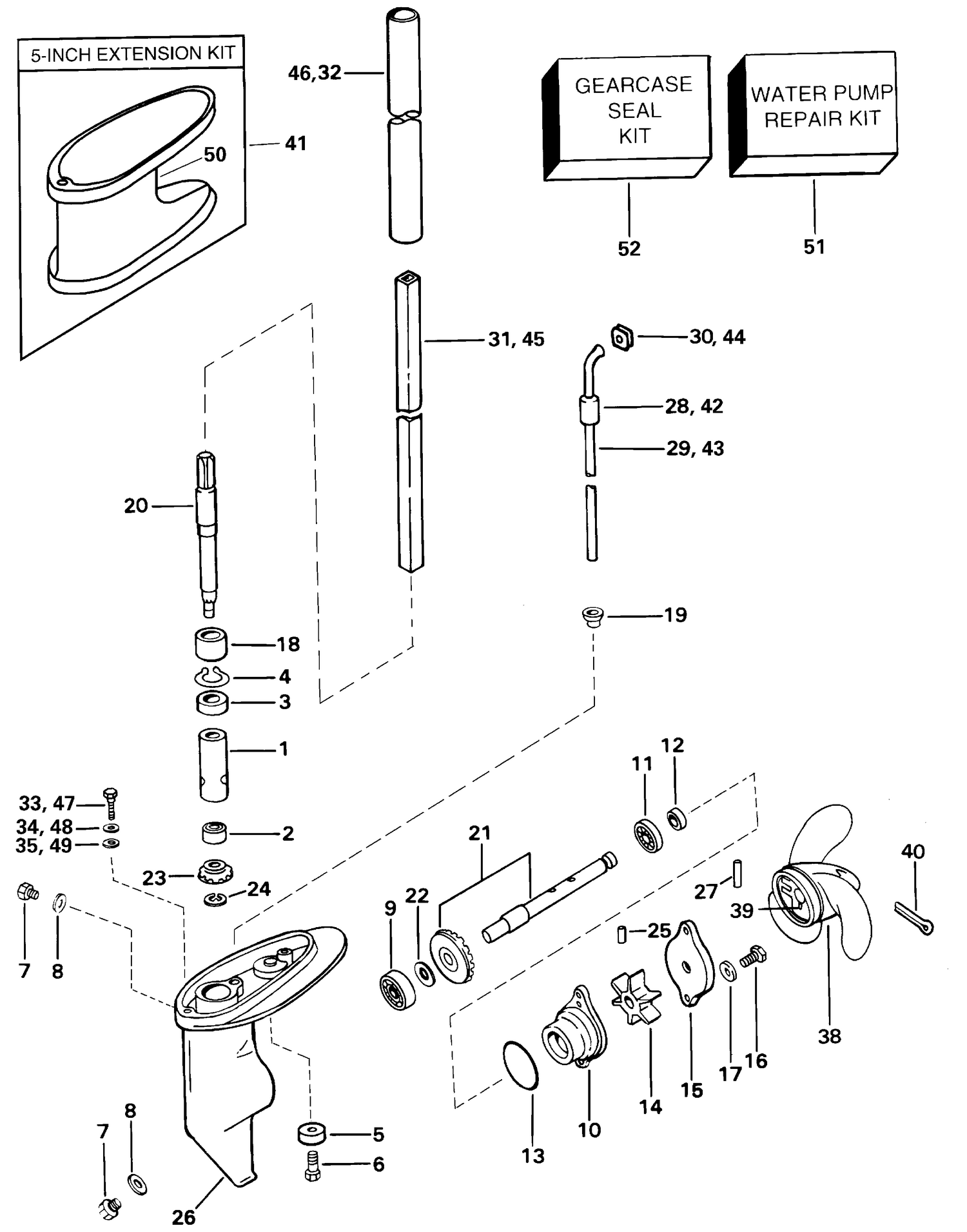 GEARCASE - 2RT - RTV - 3RTL