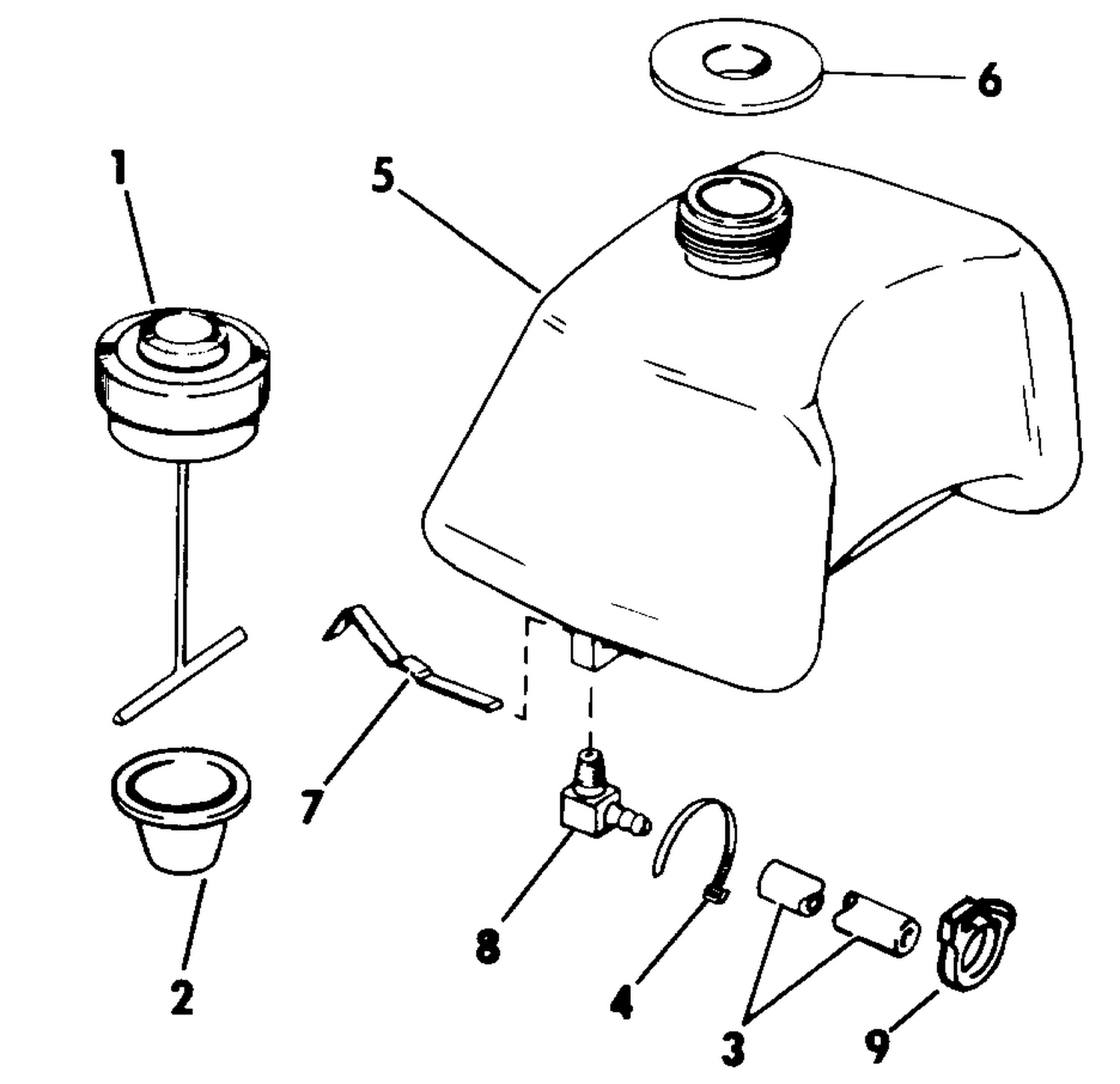 FUEL TANK - 3BR MODELS ONLY