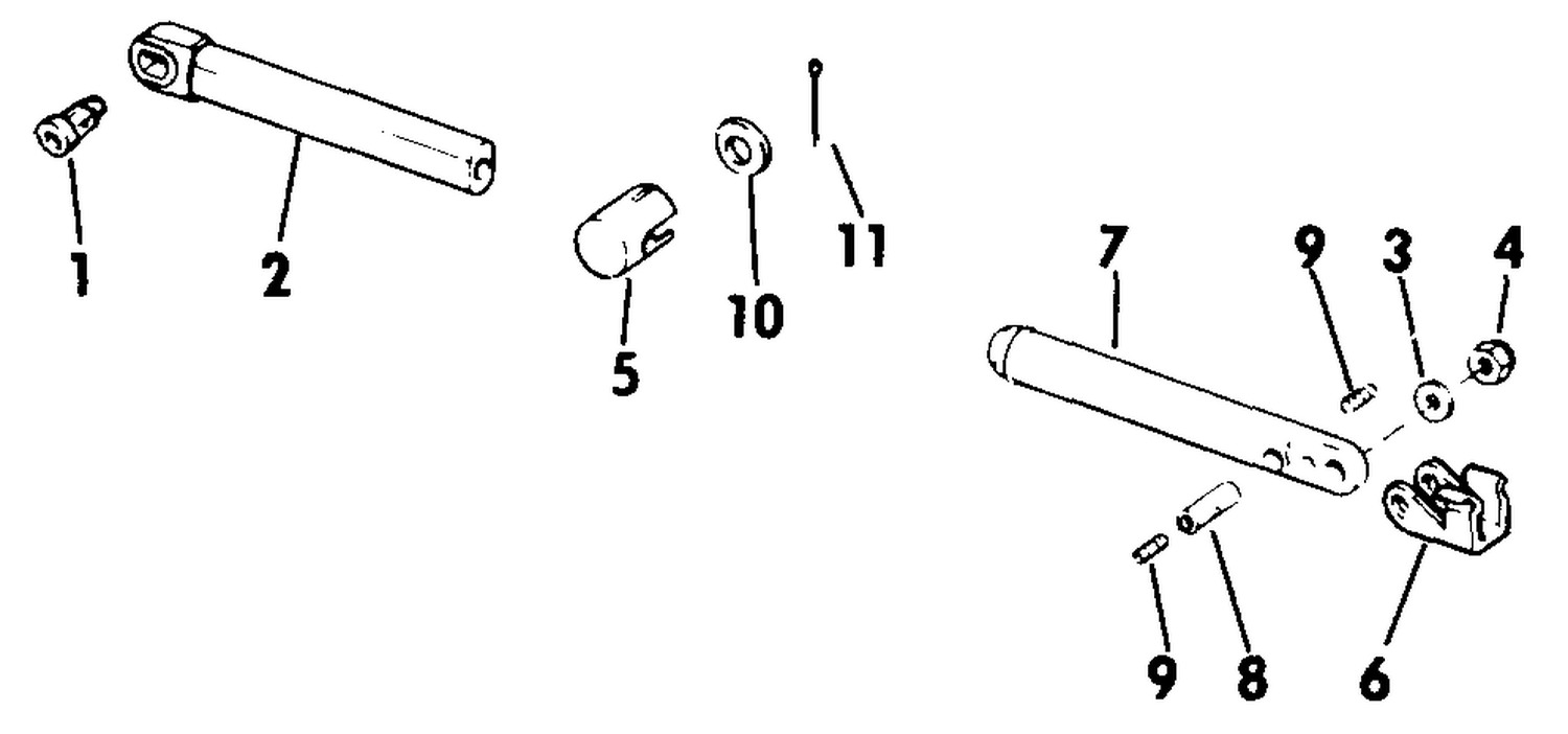 CABLE ADAPT. KIT - SINGLE LEVER RMT CONT.- LONG LIFE CABLES
