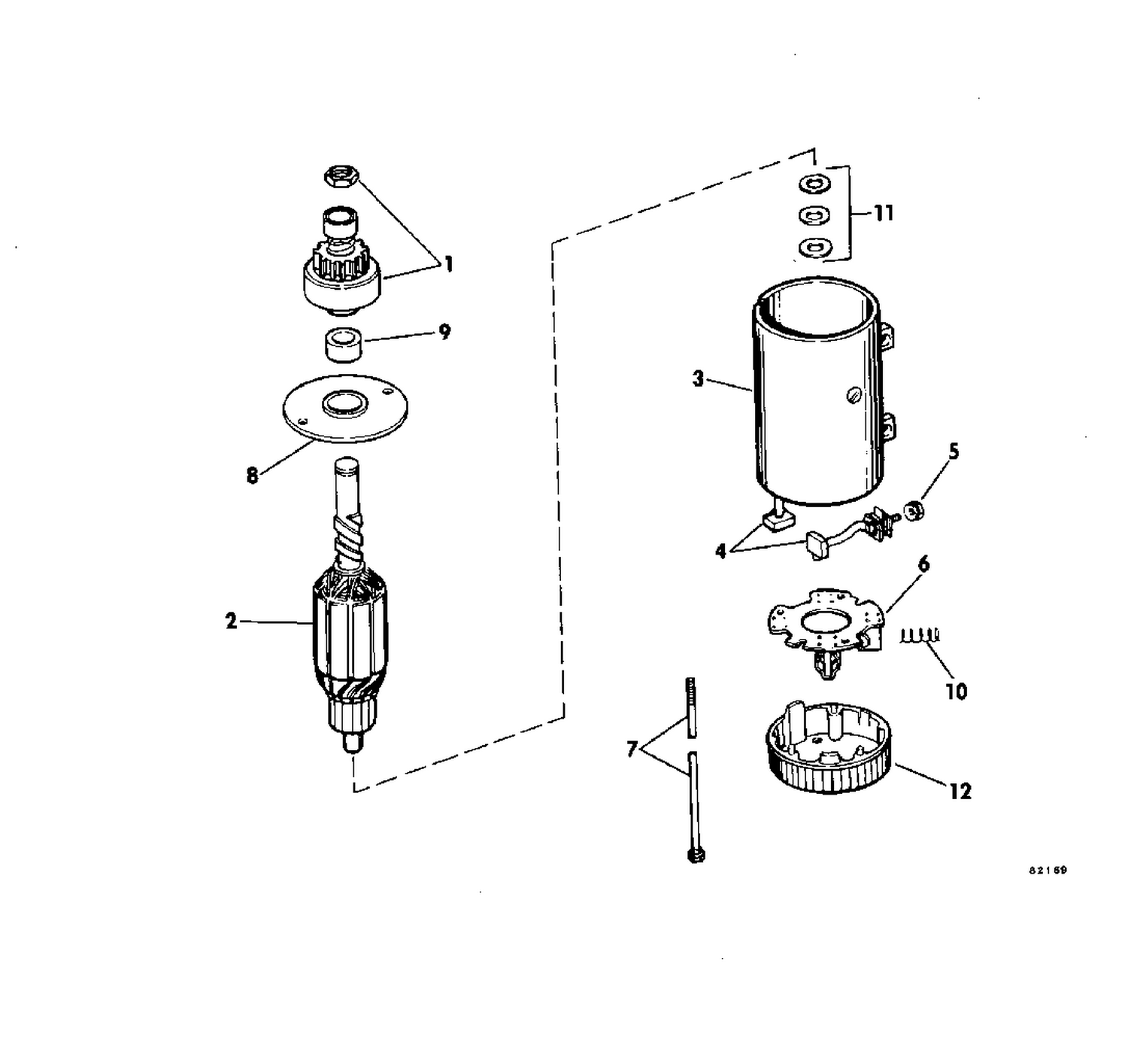 ELECTRIC STARTER PRESTOLITE MODELS MJL-4005
