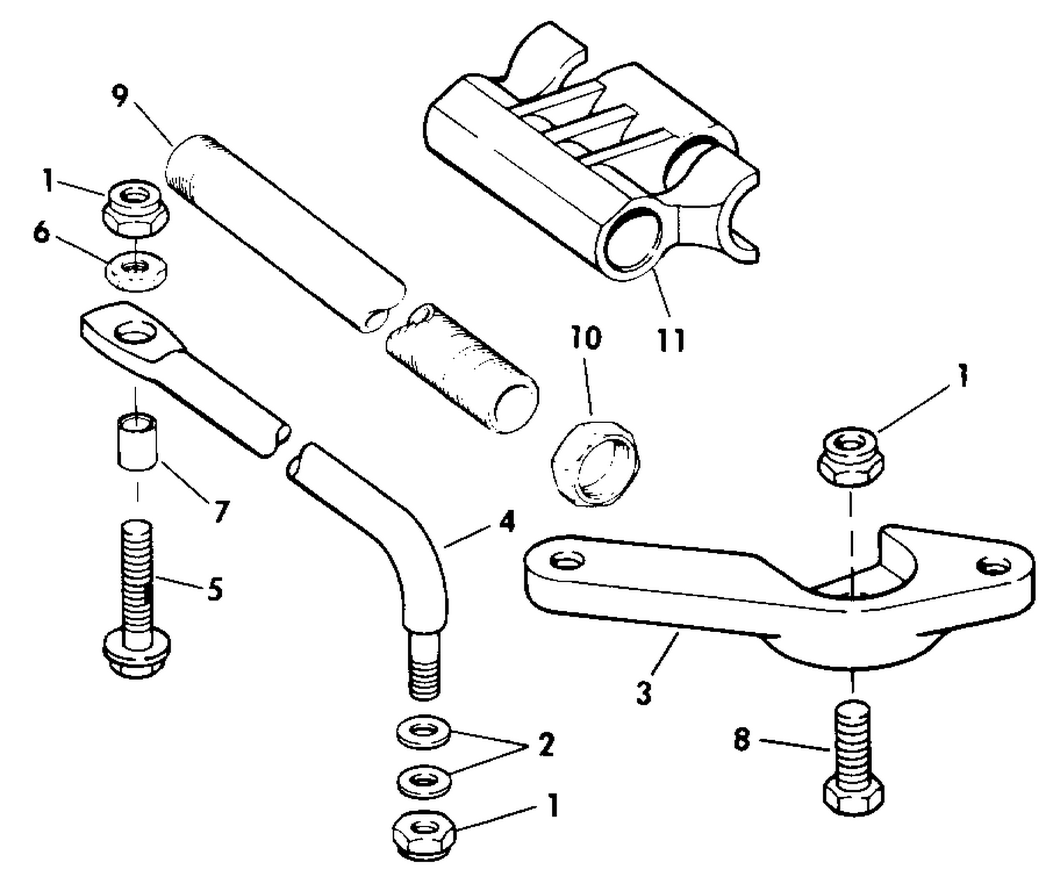 DUAL CABLE CONNECTOR KIT - OPPOSITE ENTRY 60 THRU 70