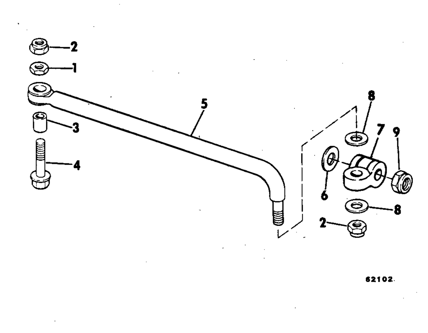STEERING CON. & ROD KITS - MECHANICAL 35-235 HP