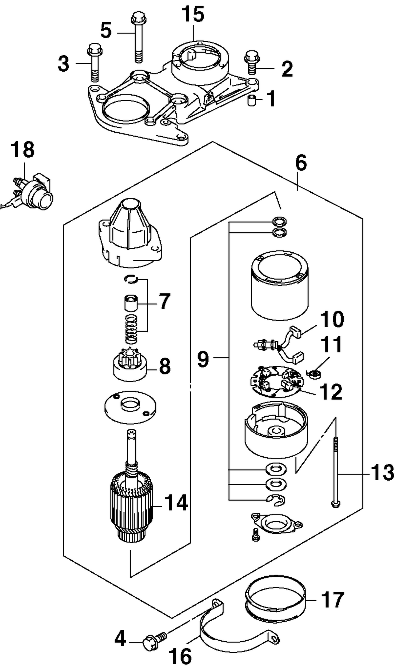 STARTER MOTOR
