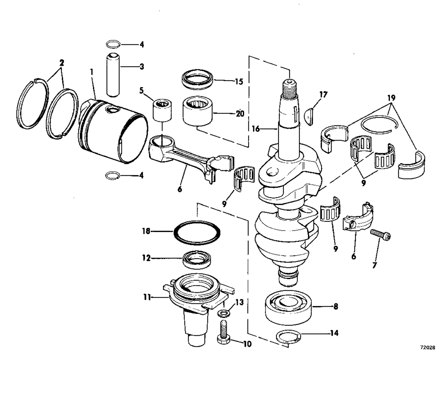 CRANKSHAFT & PISTON