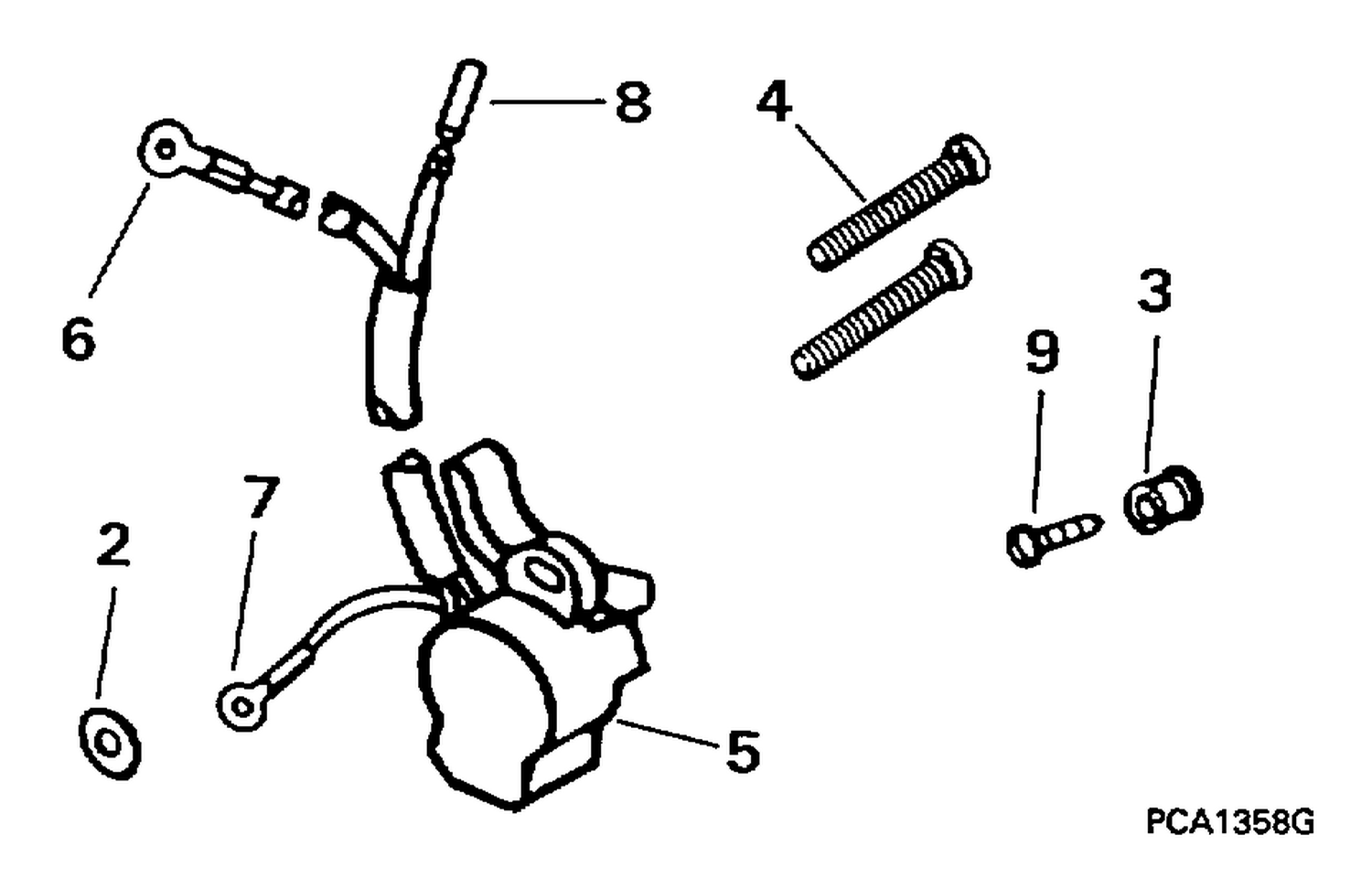 TRIM SENDER KIT - 40 & 50 MODELS