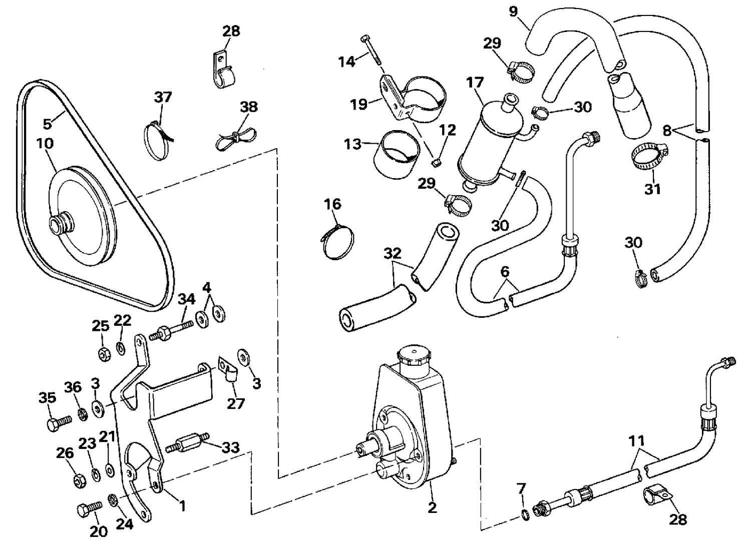 POWER STEERING PUMP