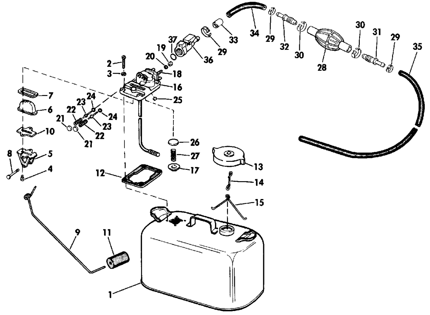 FUEL TANK WITH GAUGE