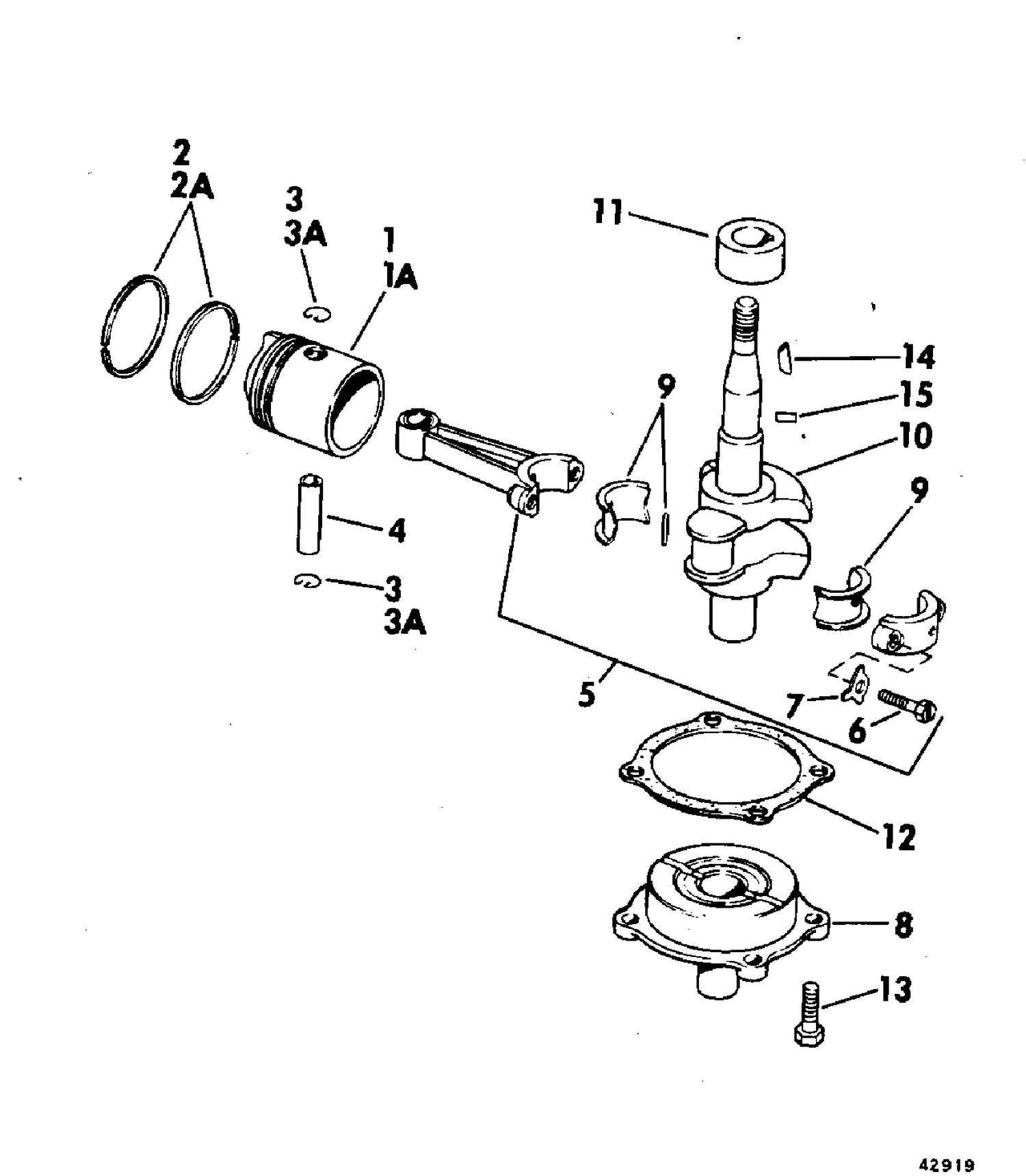 CRANKSHAFT & PISTON