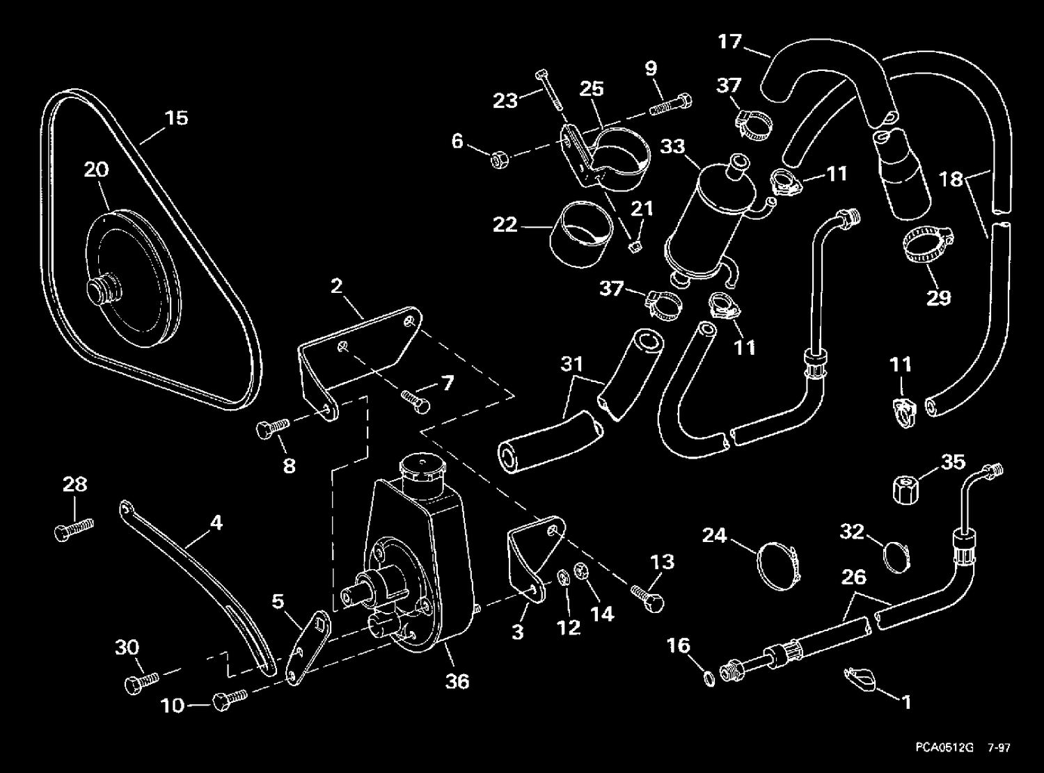 POWER STEERING PUMP