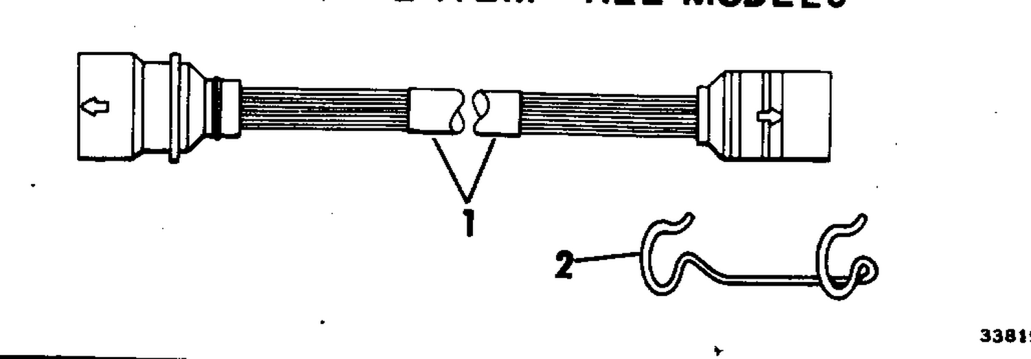 EXTENSION HARNESS-ENGINE OPTIONAL ITEM-ALL MODELS