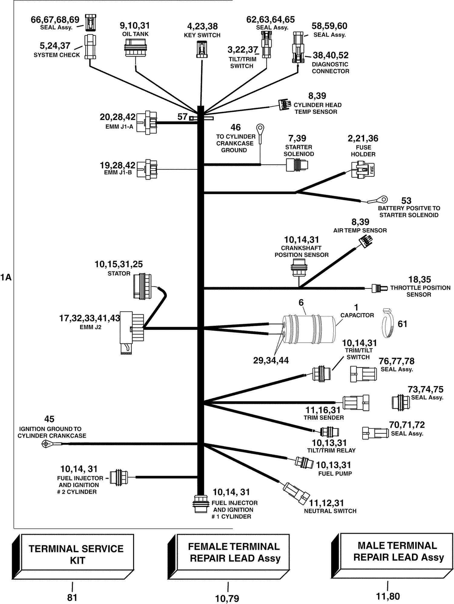 ENGINE ELECTRICAL HARNESS