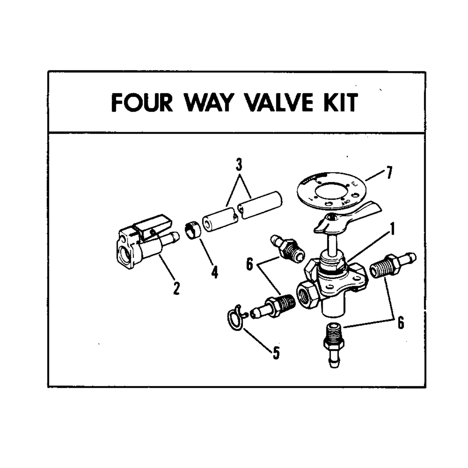 FOUR WAY VALVE KIT