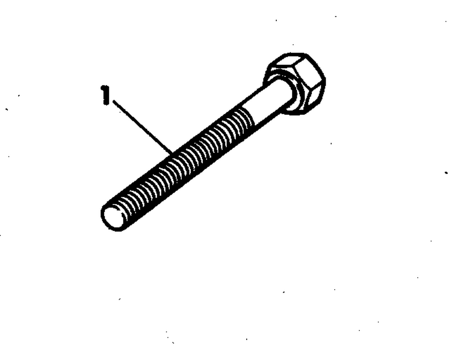 LONG TRANSOM BOLT KIT 50 - 140 HP