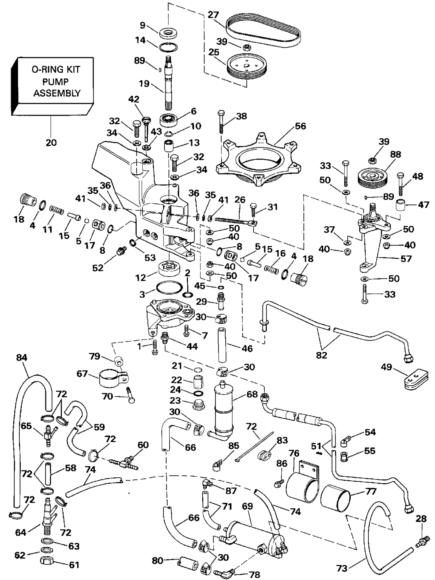 STEERING PUMP KIT