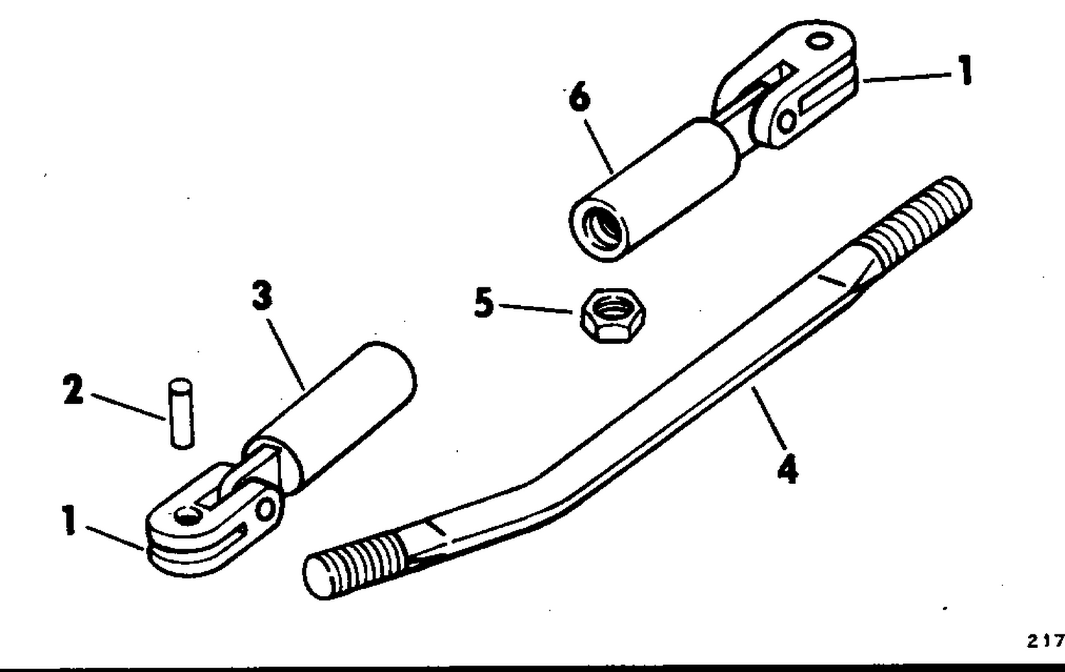 REMOTE CTRL & STEERING CON. KITS65 THRU 125 HP ROPE ONLY