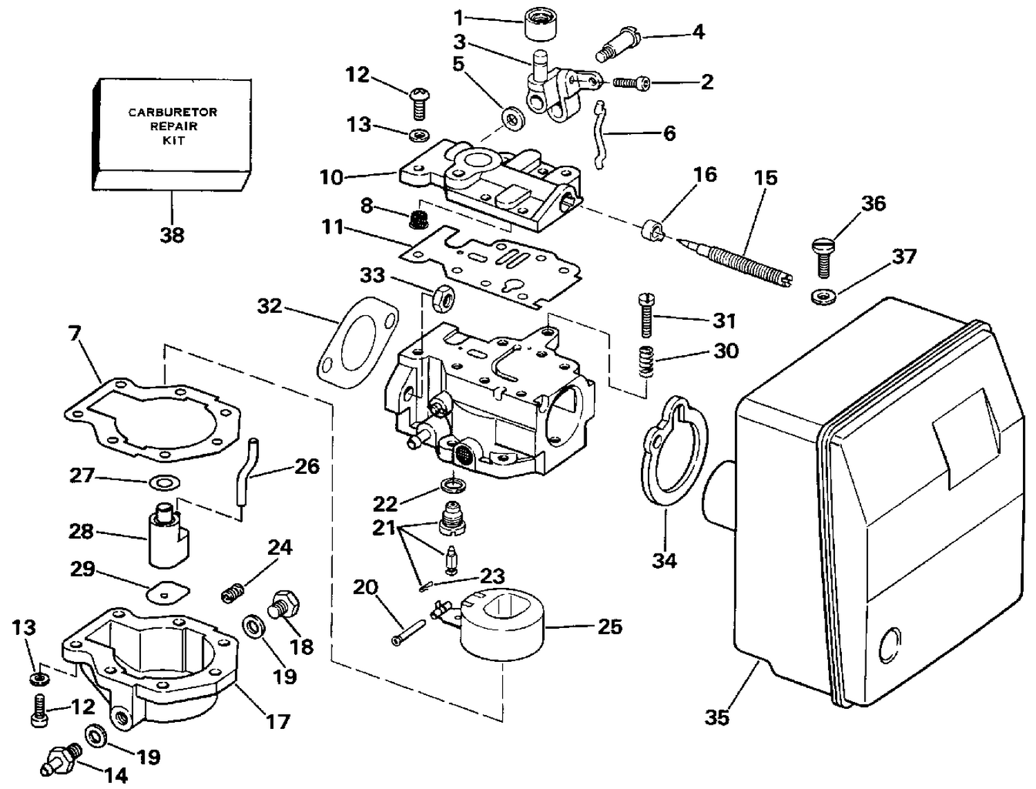 CARBURETOR EARLY PRODUCTION