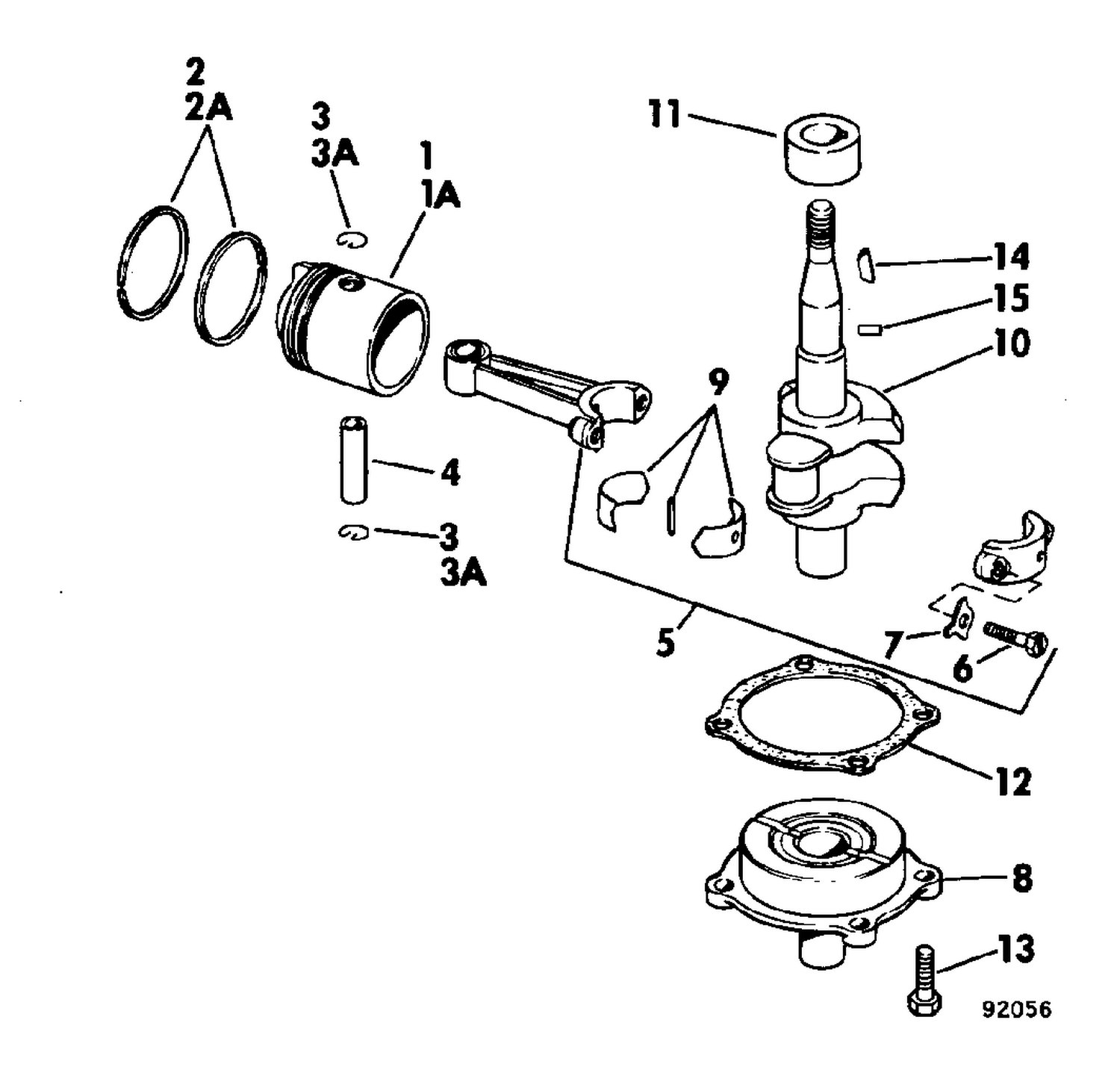 CRANKSHAFT & PISTON