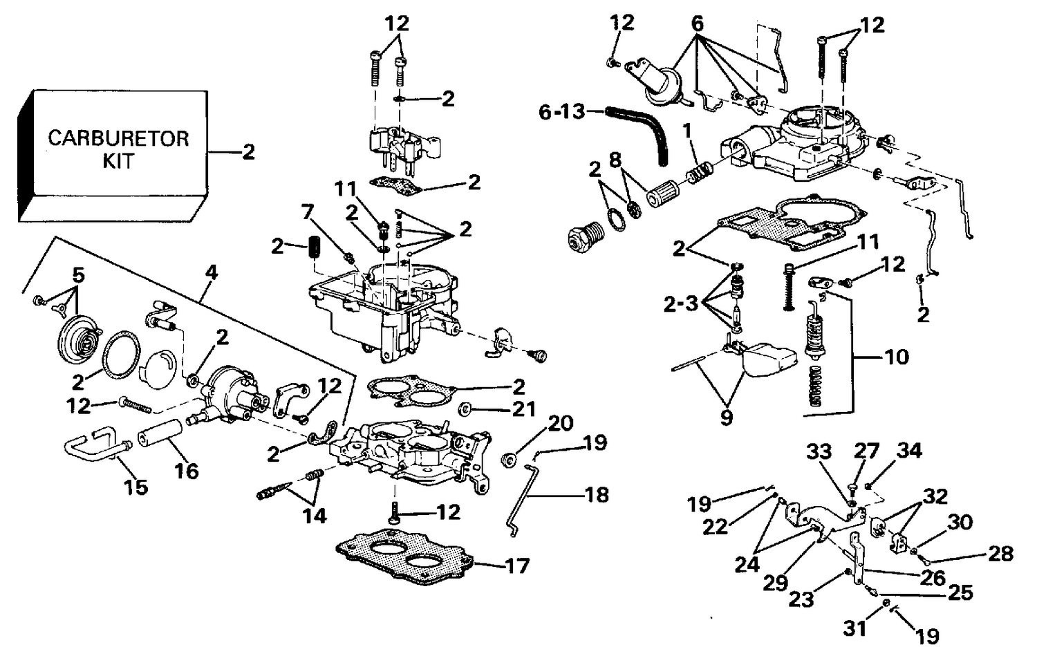 CARBURETOR - 2V