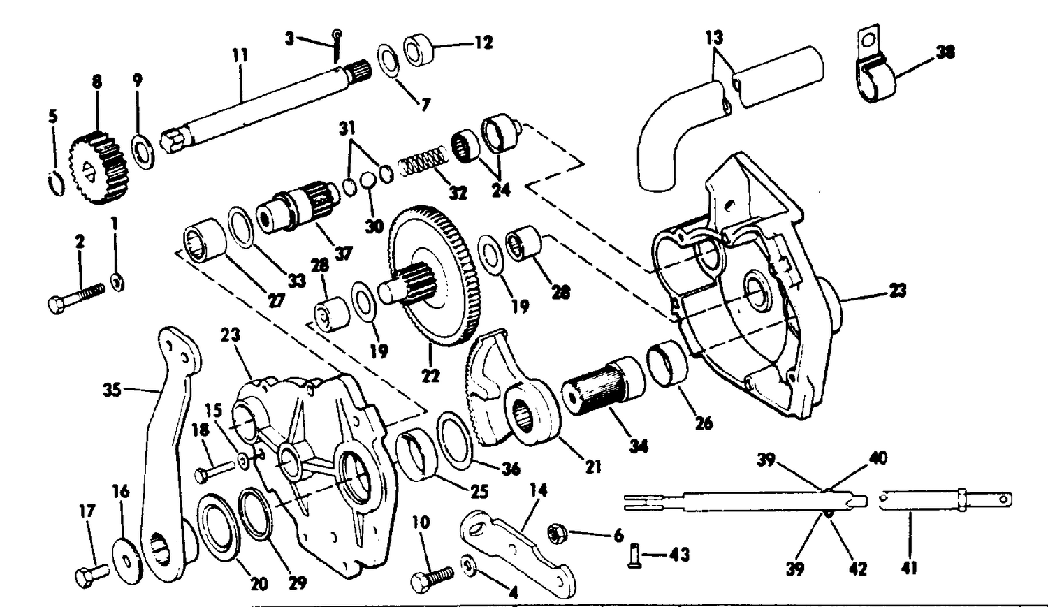POWER STEERING KIT-DUAL ENGINE