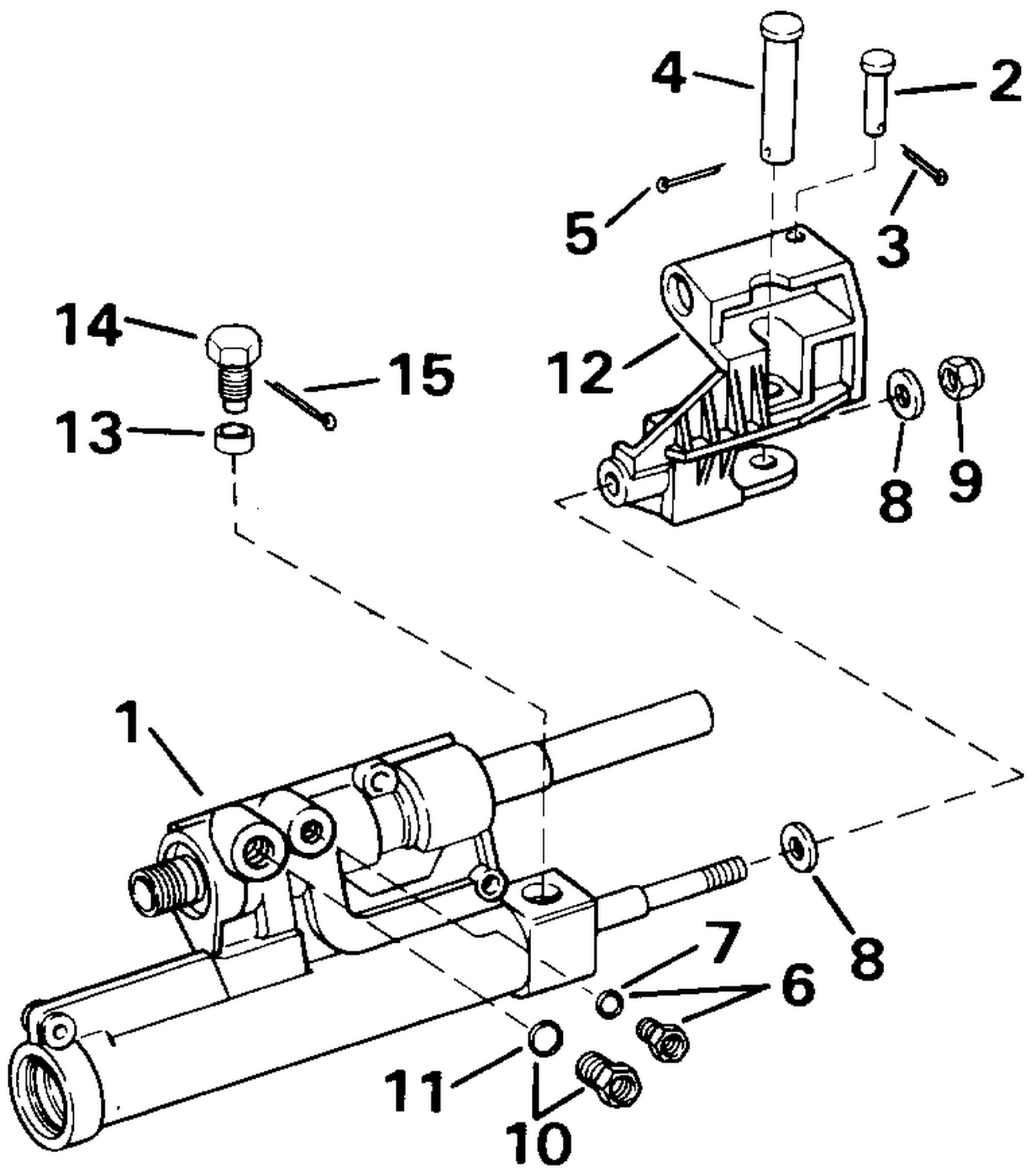 POWER STEERING CYLINDER