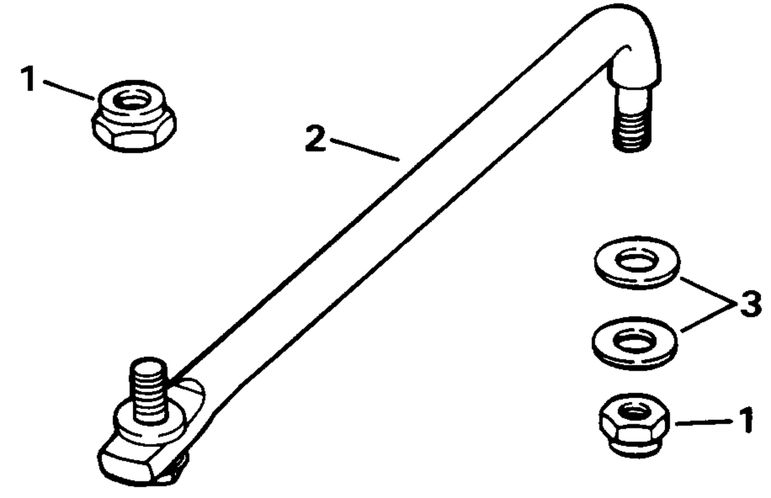 STEERING LINK KIT - 185ESX,200/225STL,200TX,TZ,225TL,TX,TZ
