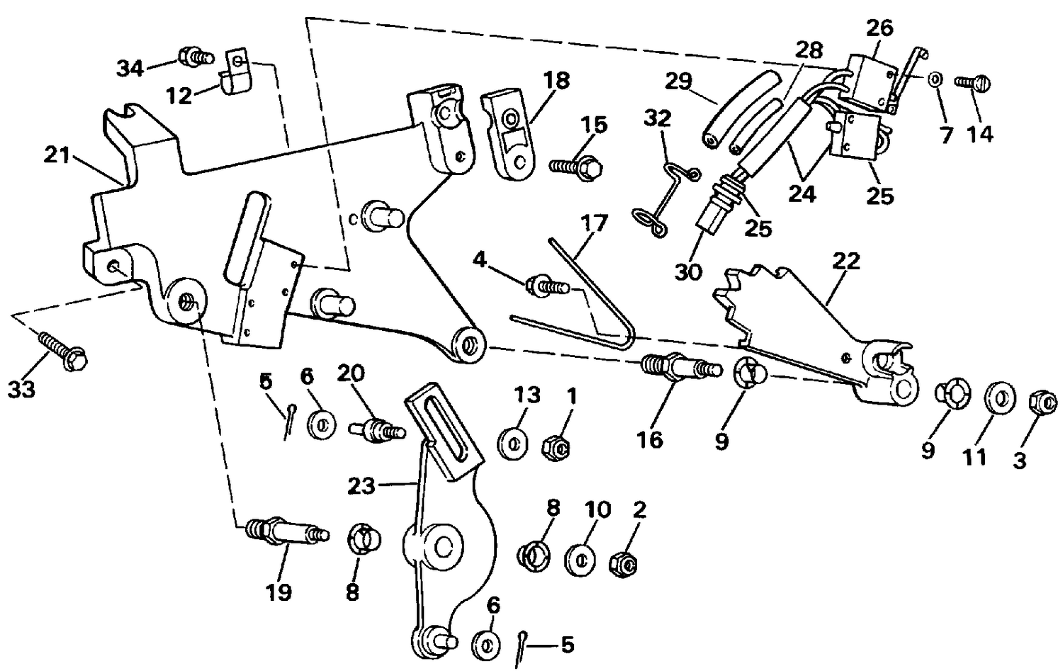 SHIFT BRACKET