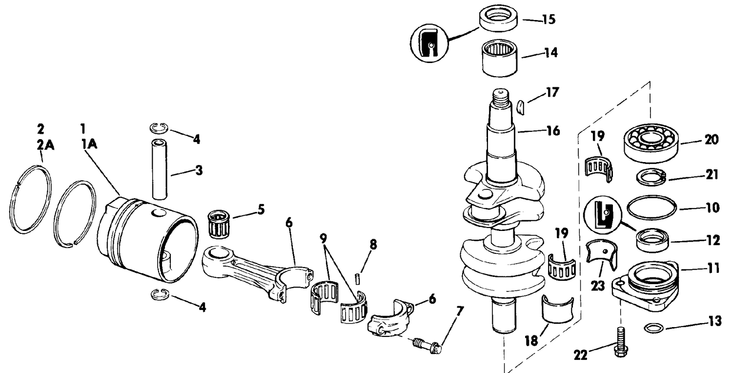 CRANKSHAFT & PISTON