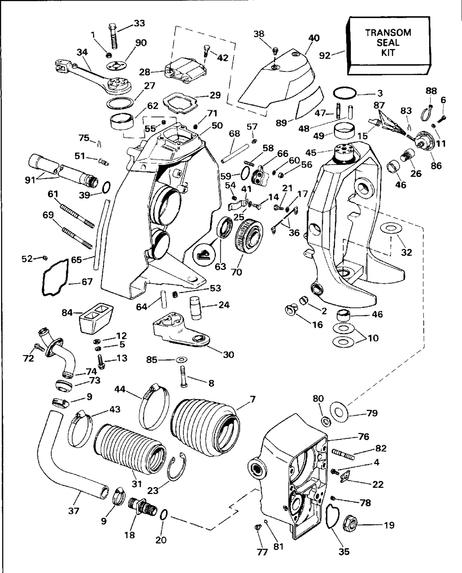 TRANSOM MOUNT