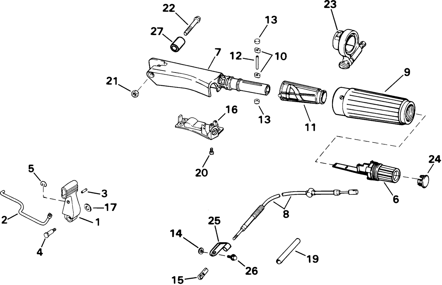 STEERING & SHIFT HANDLE