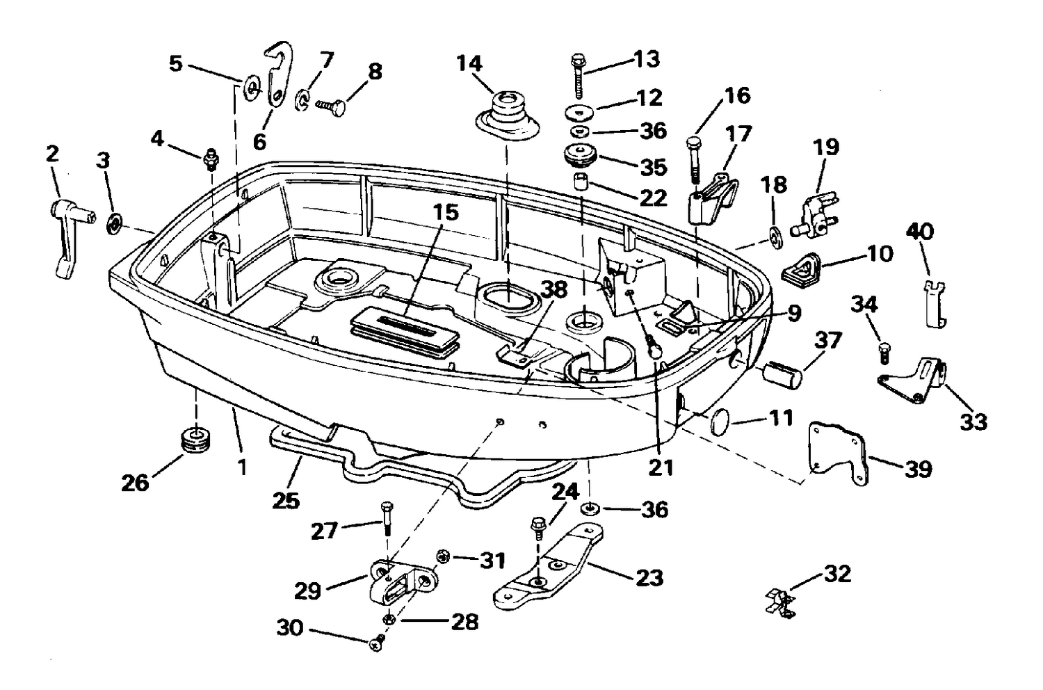LOWER ENGINE COVER