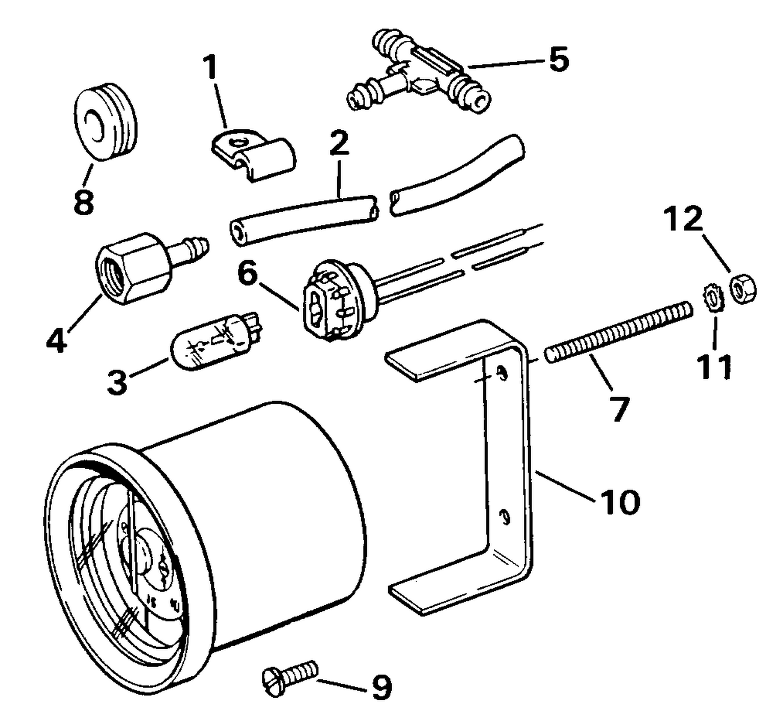 WATER PRESSURE GAUGE KIT -TRADITIONAL SERIES