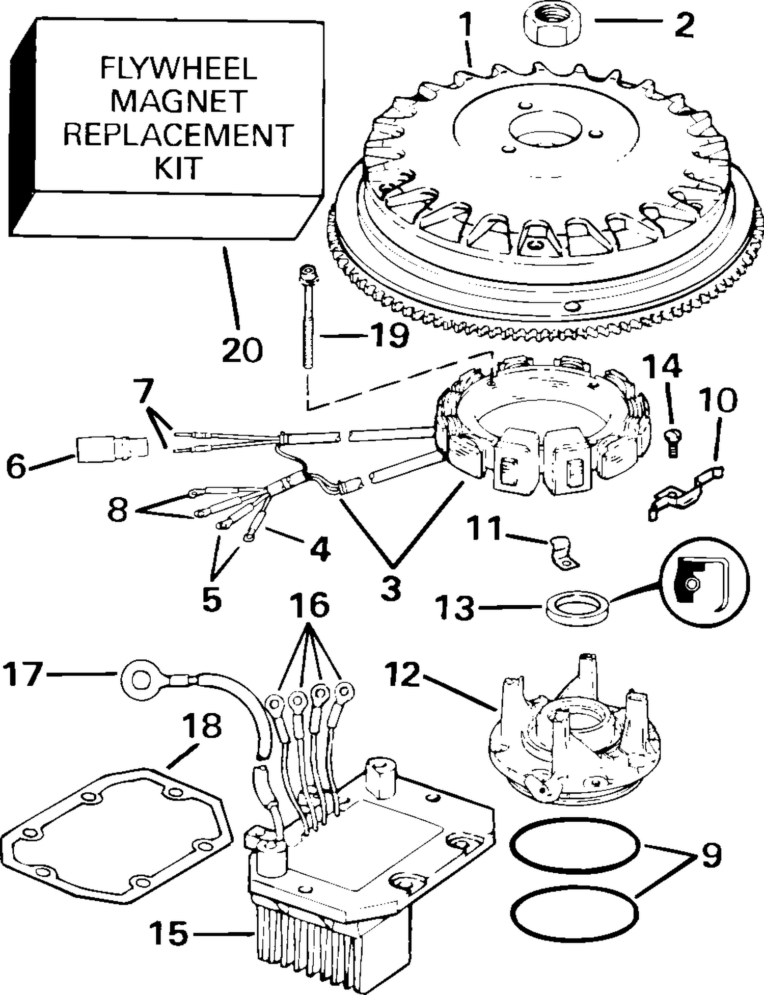 35 AMP ALTERNATOR KIT