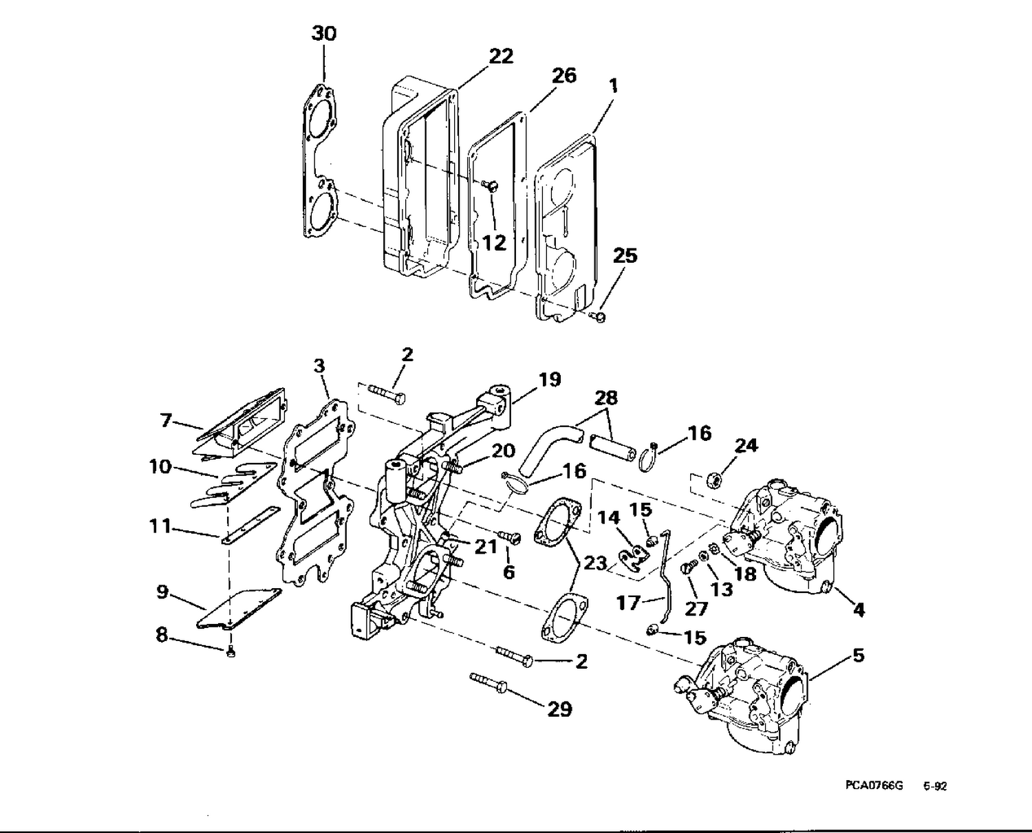 INTAKE MANIFOLD & AIR SILENCER