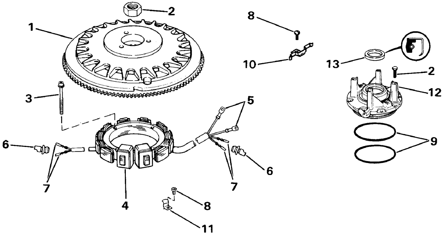 ALTERNATOR KIT, 35 AMP - 120-140-150