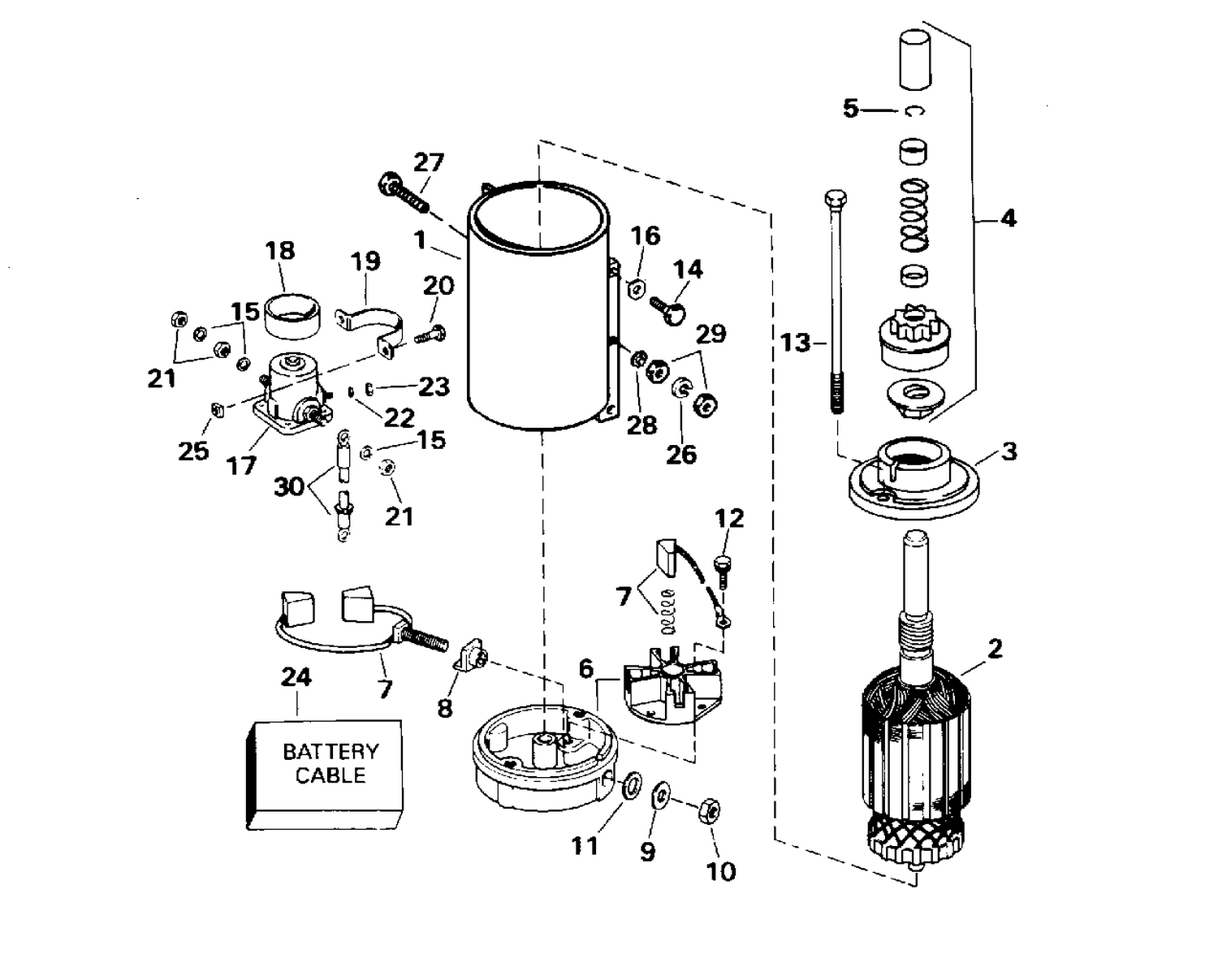 STARTER MOTOR